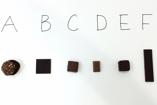 チョコレートラインナップ