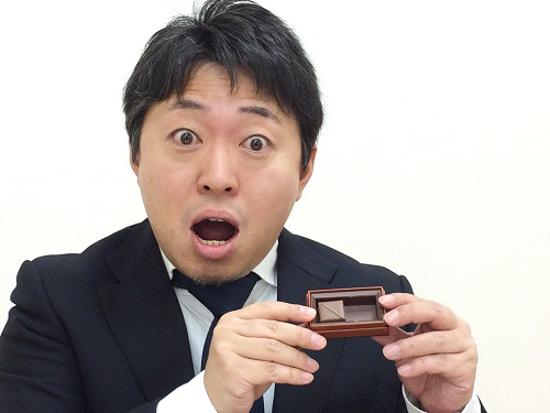 チョコレートの値段に驚く押尾