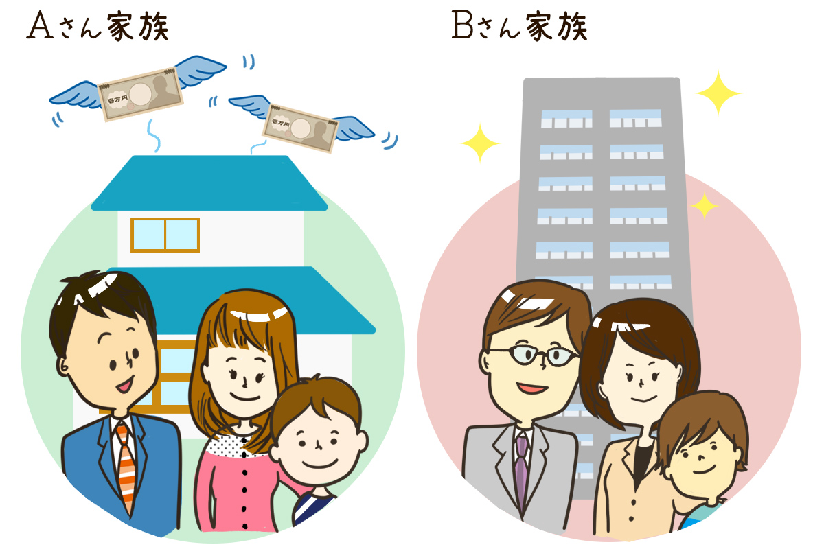 夫の年収500万円比較